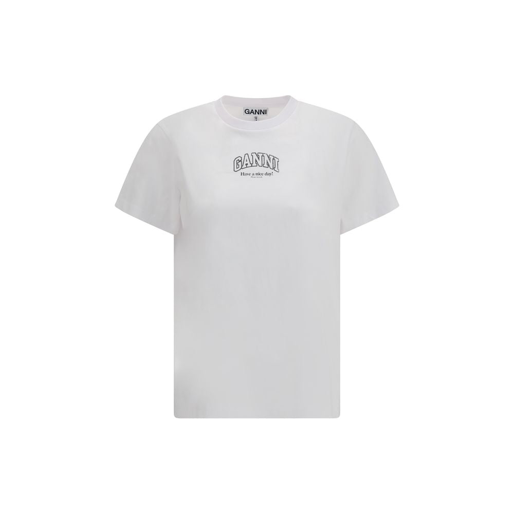 White Cotton T-Shirt - ventzia