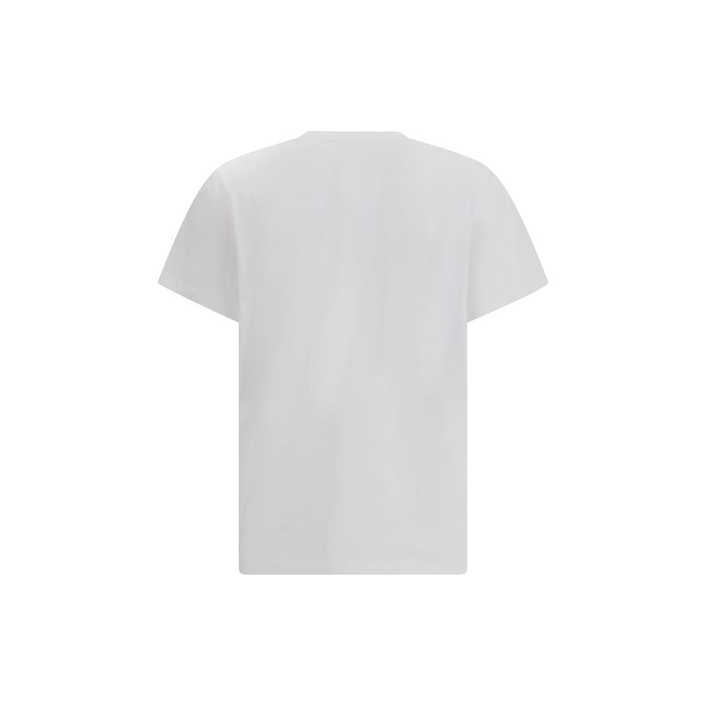 White Cotton T-Shirt - ventzia