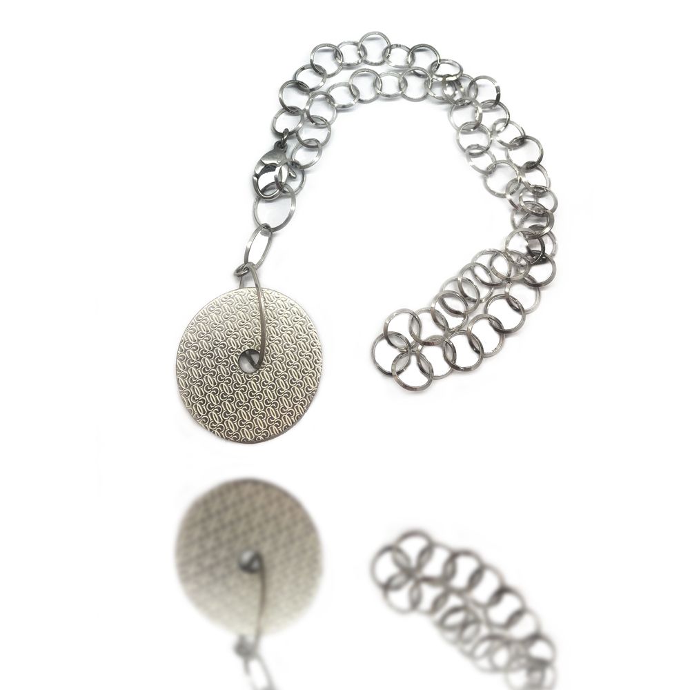 Silver Stainless Steel Necklace - ventzia