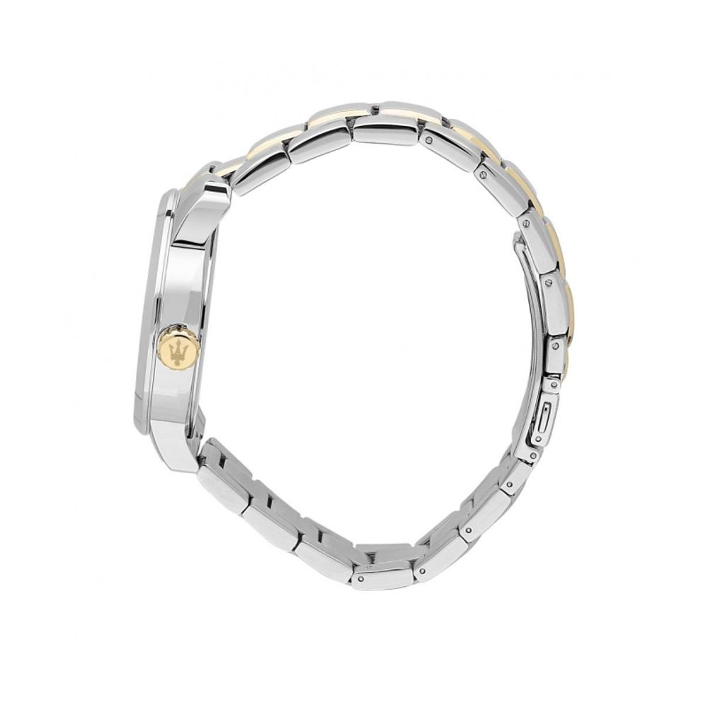 Gray Stainless Steel Dress Watch - ventzia