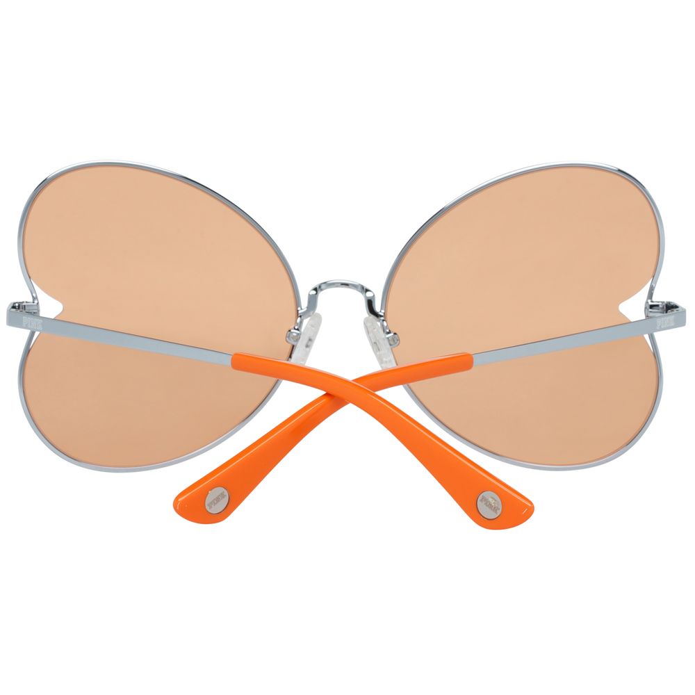 Silver Metal Sunglasses - ventzia