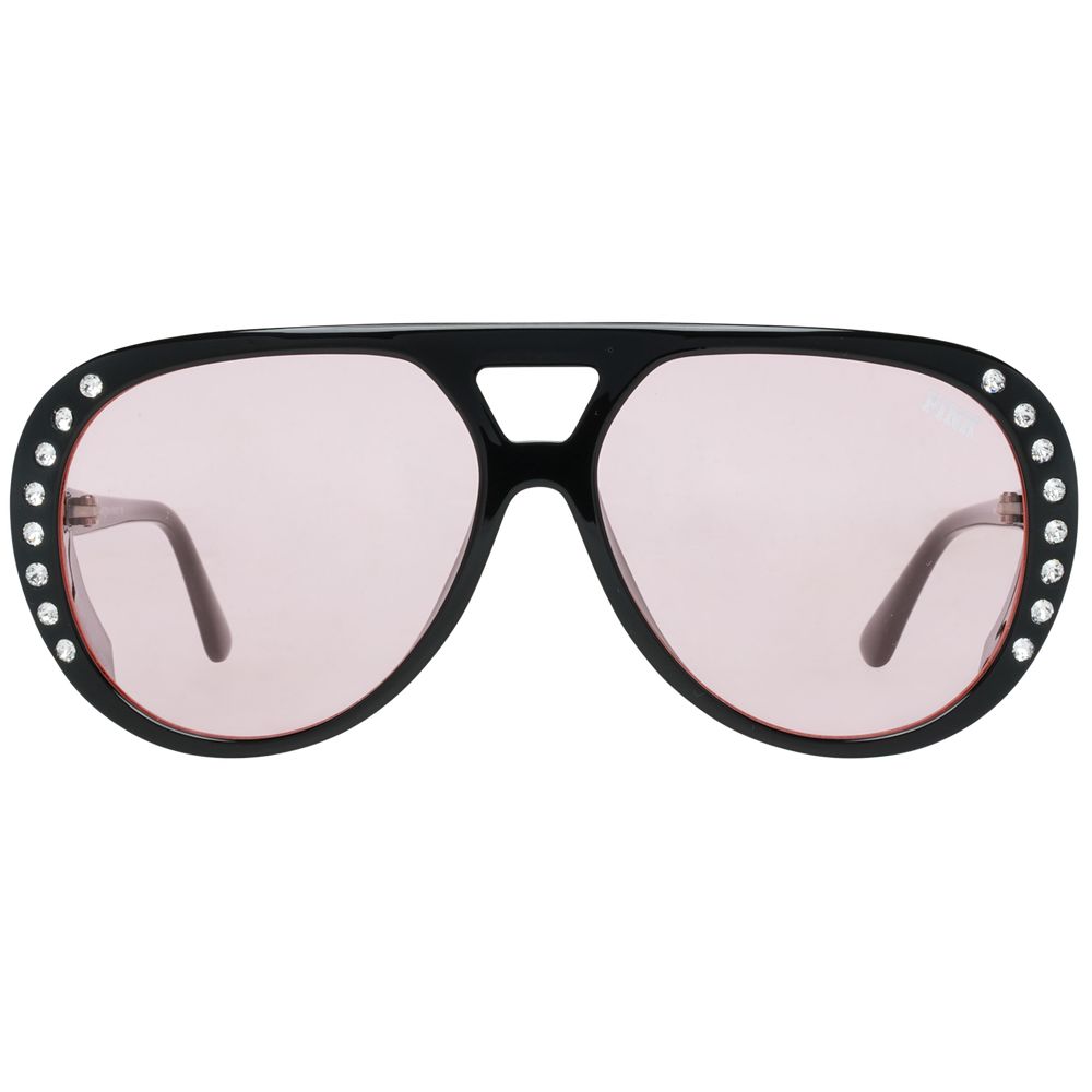 Black Plastic Sunglasses - ventzia