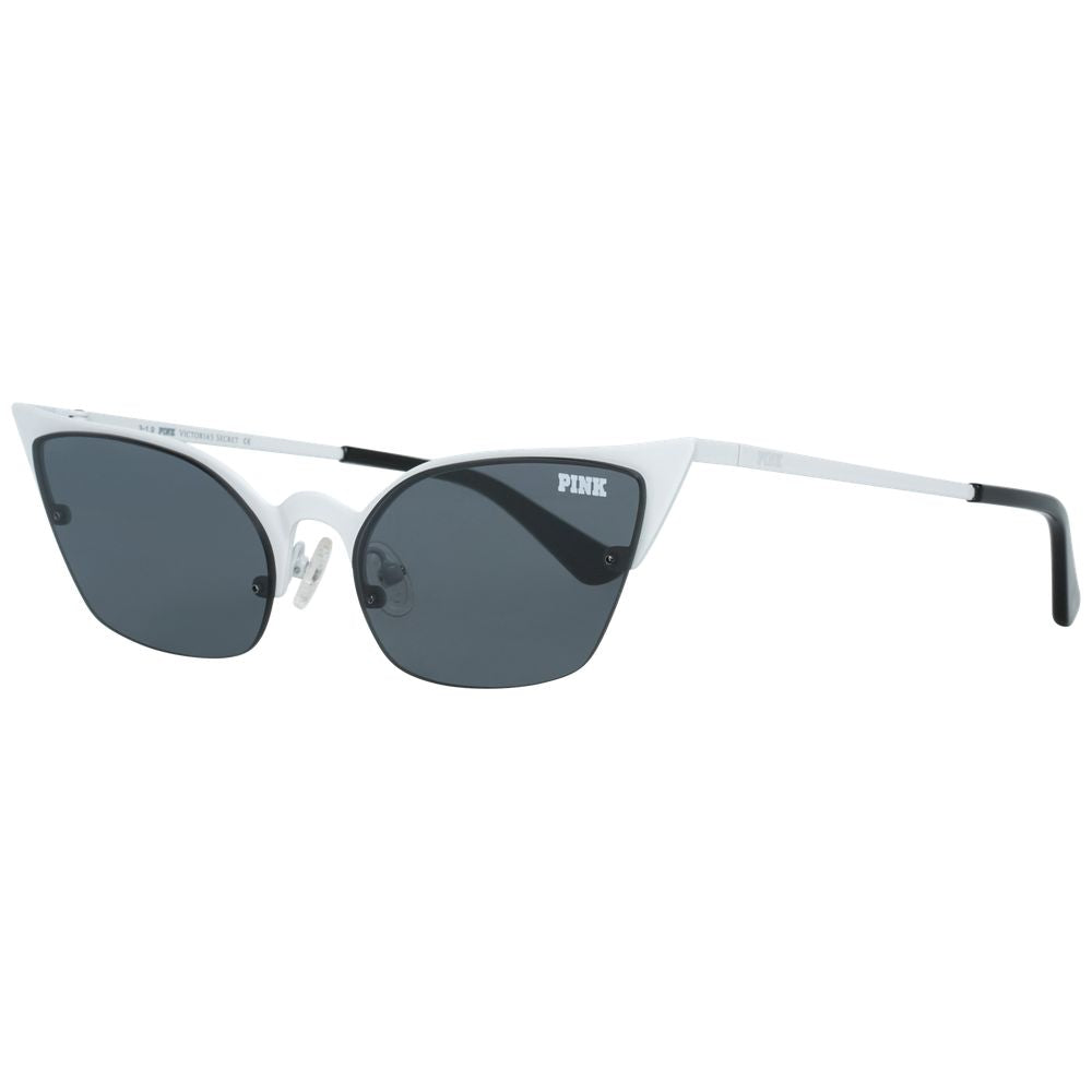 White Metal Sunglasses - ventzia