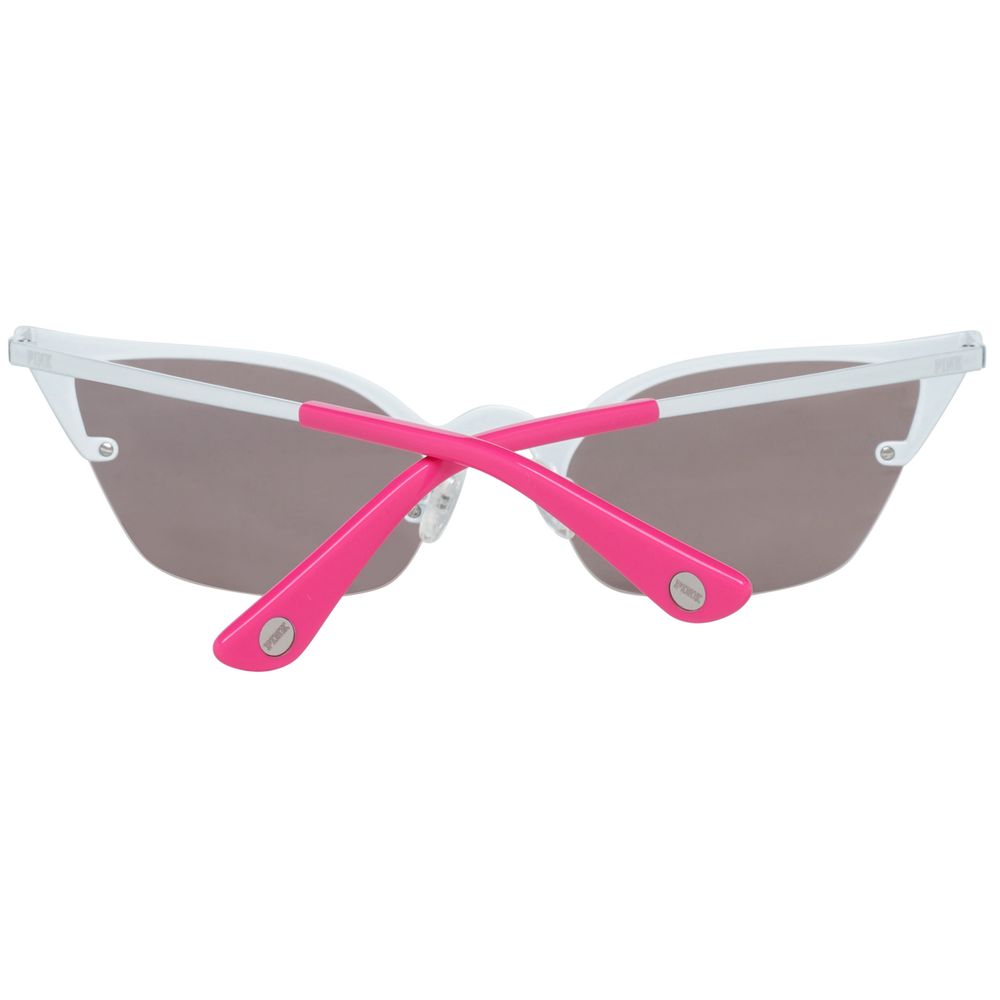 White Metal Sunglasses - ventzia