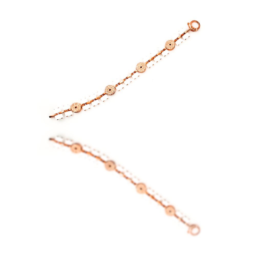 Bicolor Silver Bracelet - ventzia