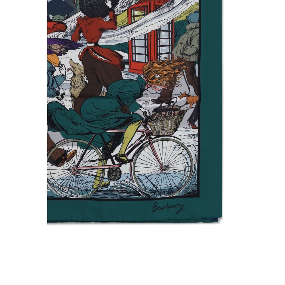 Multicolor Silk Scarf - ventzia