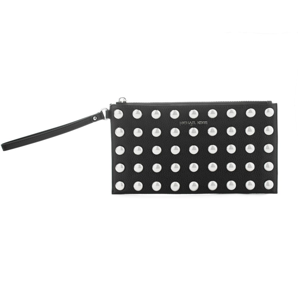 Brown Leather Clutch Bag - ventzia