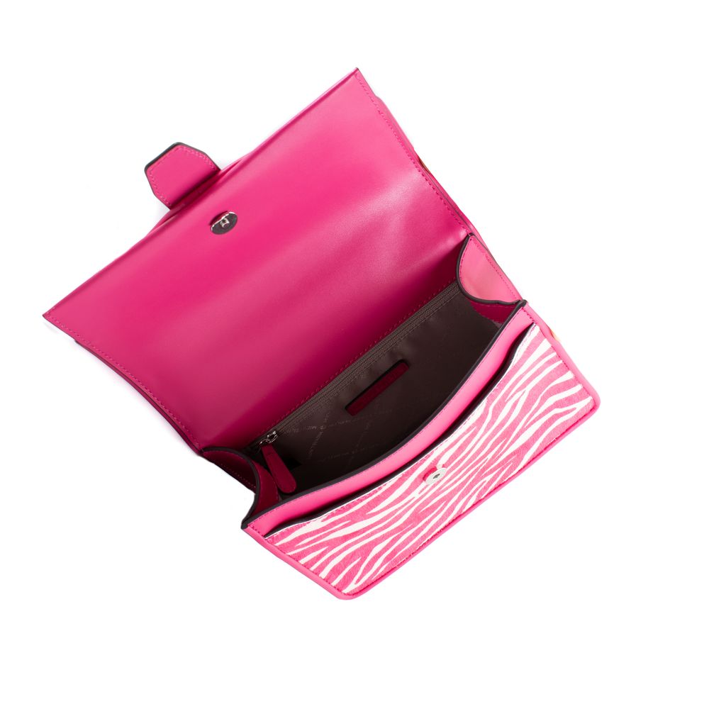 Multicolor Leather Crossbody Bag - ventzia