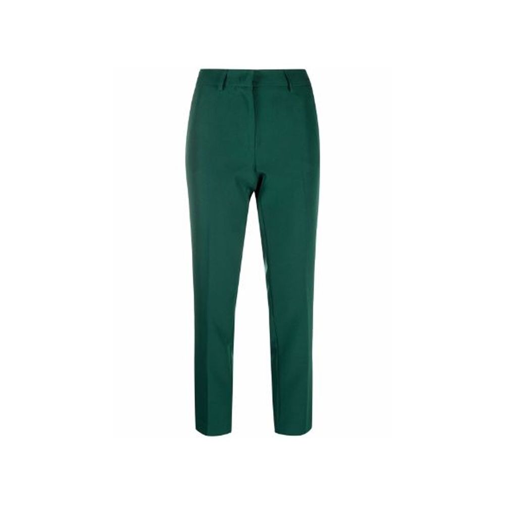 Bicolor Elastane Casual Pants - ventzia