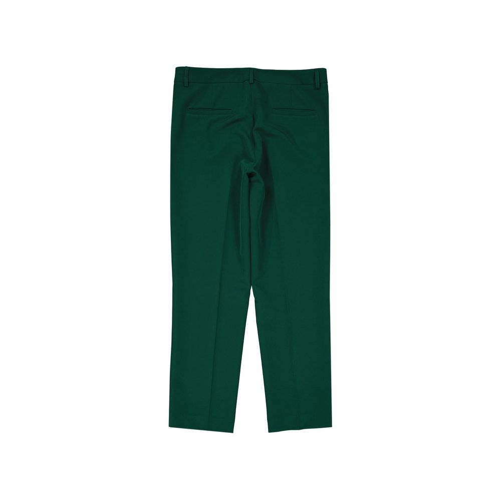 Bicolor Elastane Casual Pants - ventzia