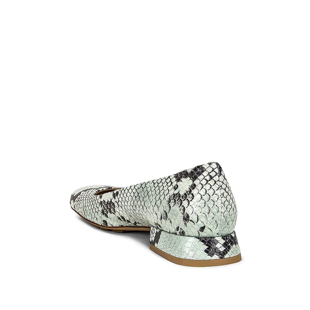 Bicolor Calfskin Ballet Flats - ventzia