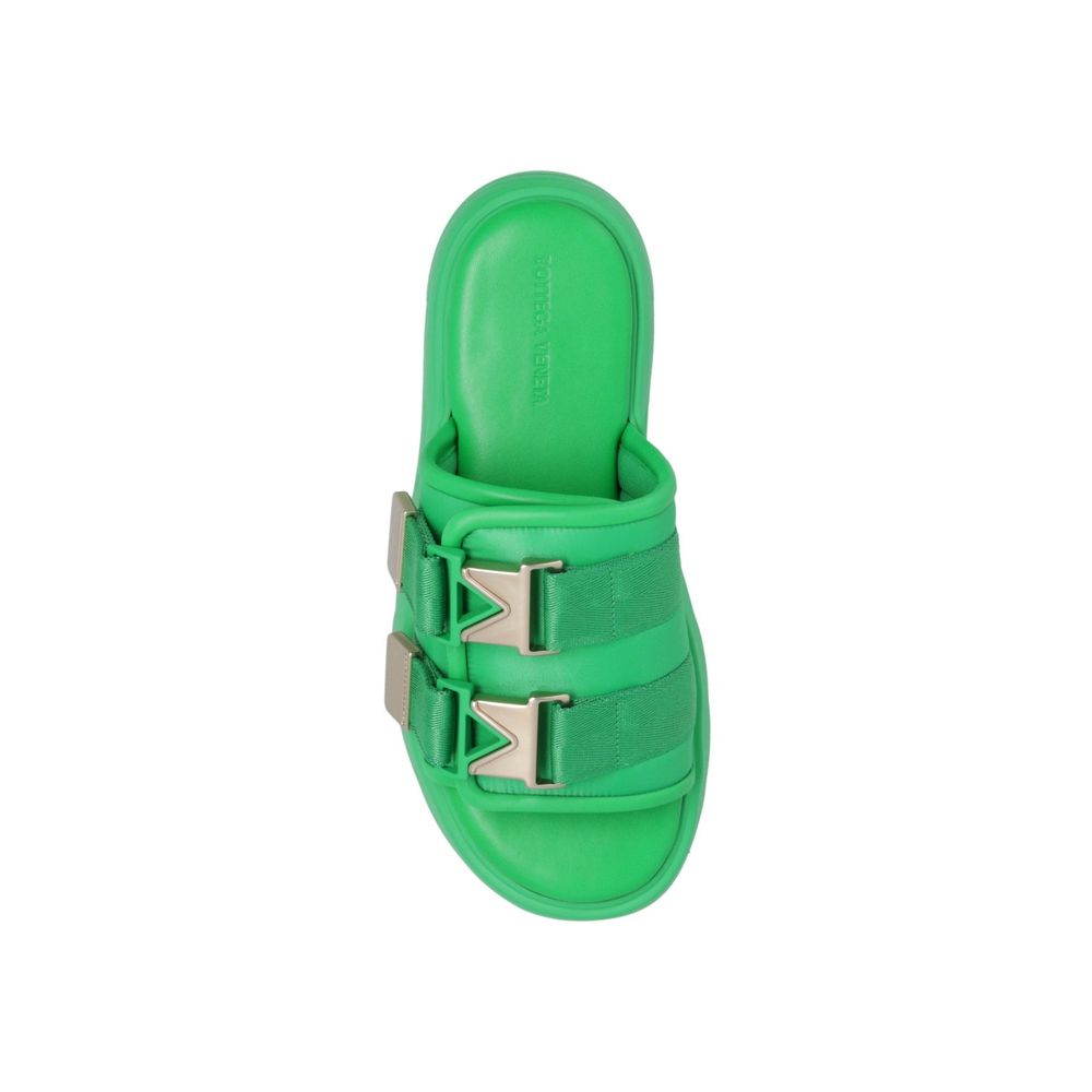 Bicolor Nylon Slides - ventzia
