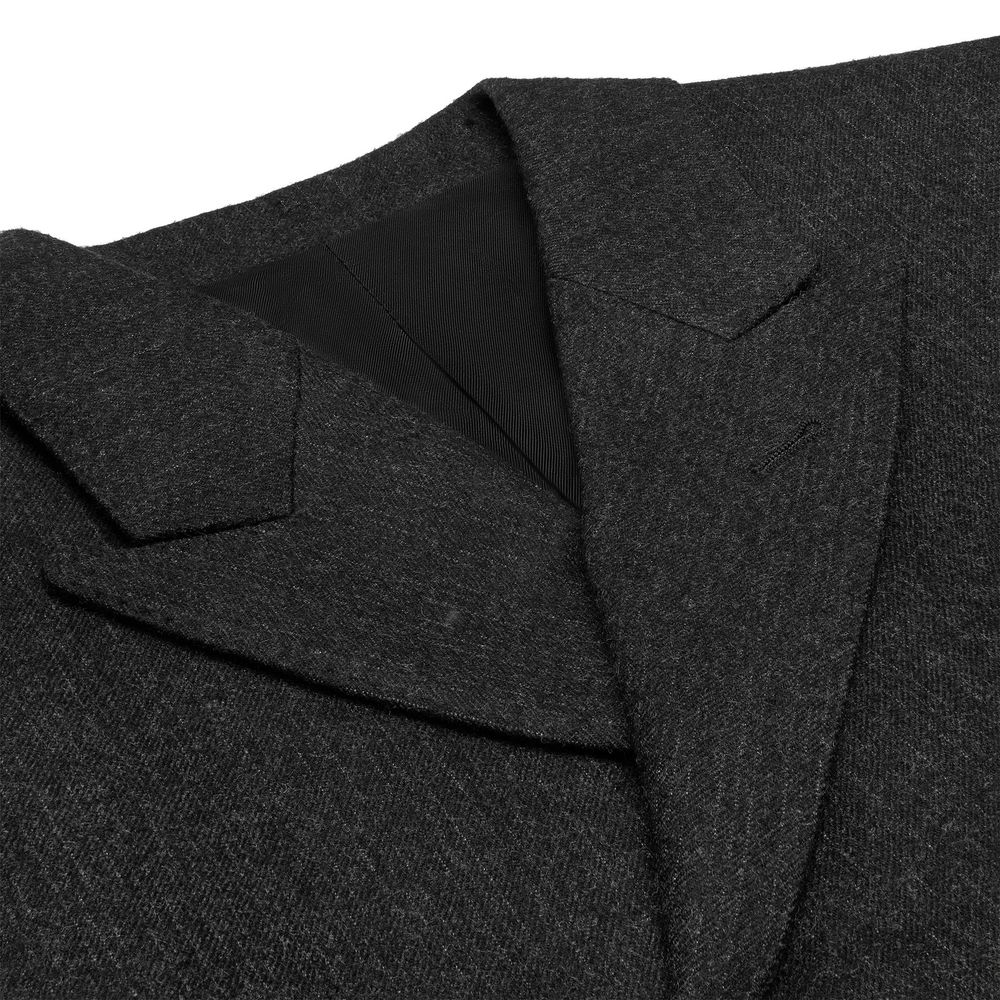 Gray Wool Blazer - ventzia