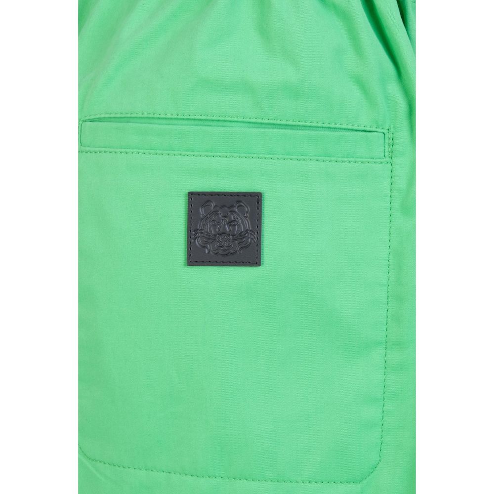 Bicolor Cotton Shorts - ventzia