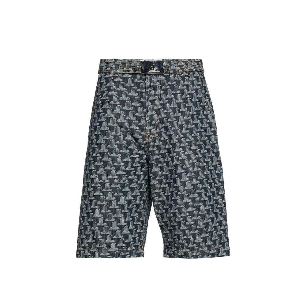 Blue Denim Shorts - ventzia