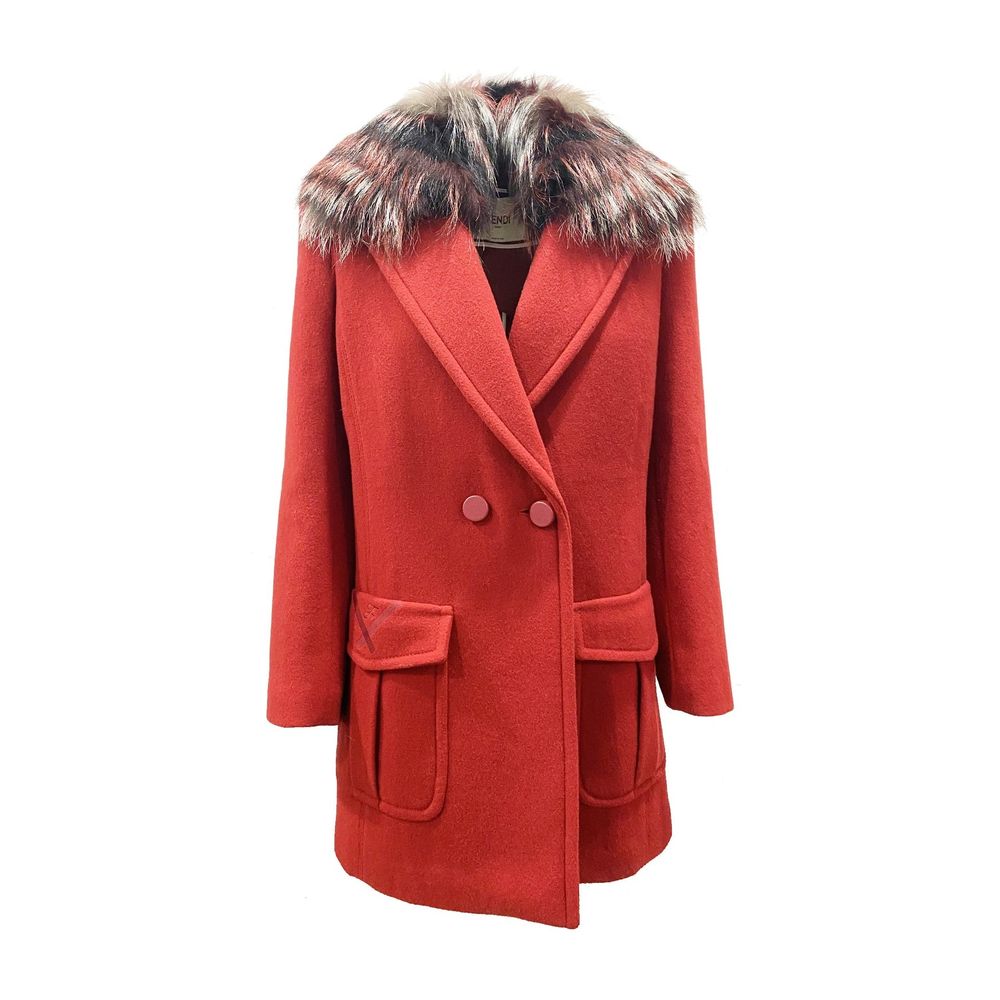 Multicolor Virgin Wool Coat - ventzia