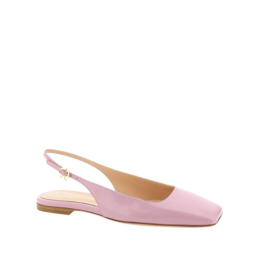 Multicolor Calfskin Flat Sandals - ventzia