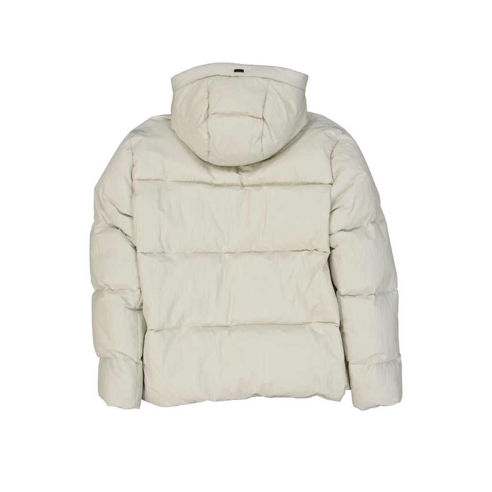 White Polyamide Shell Jacket