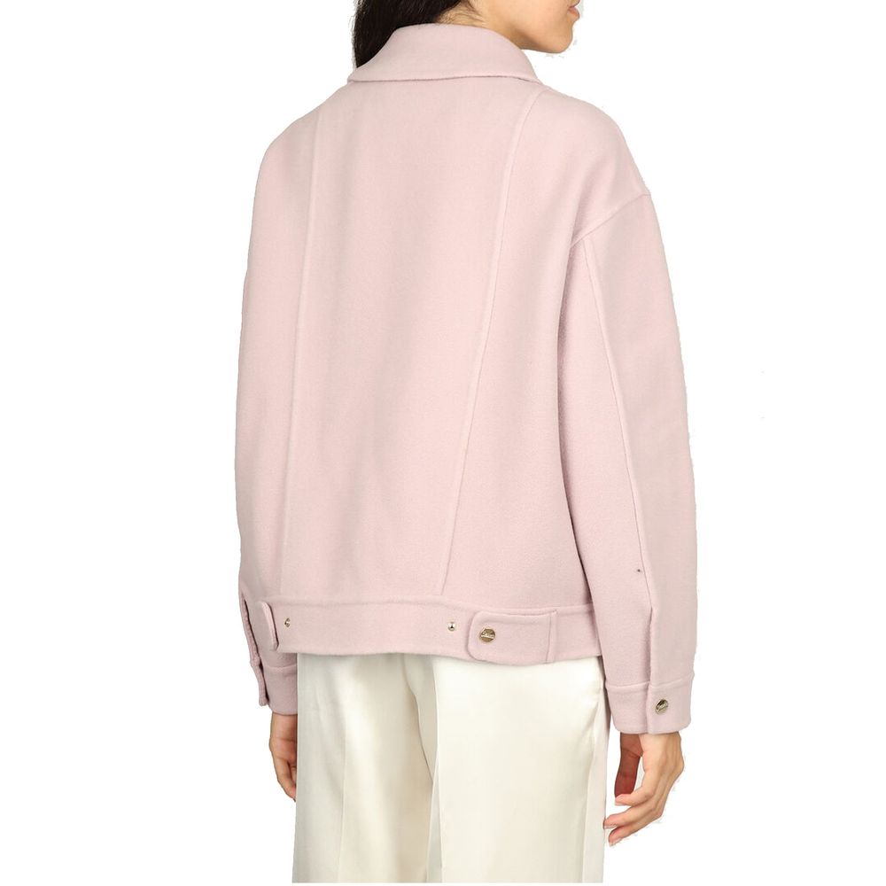 Multicolor Polyamide Biker Jacket - ventzia