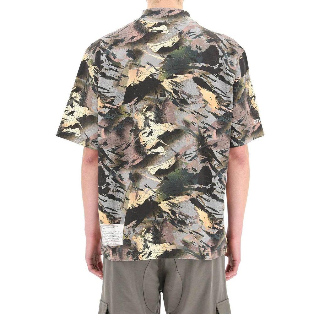 Bicolor Cotton T-Shirt - ventzia