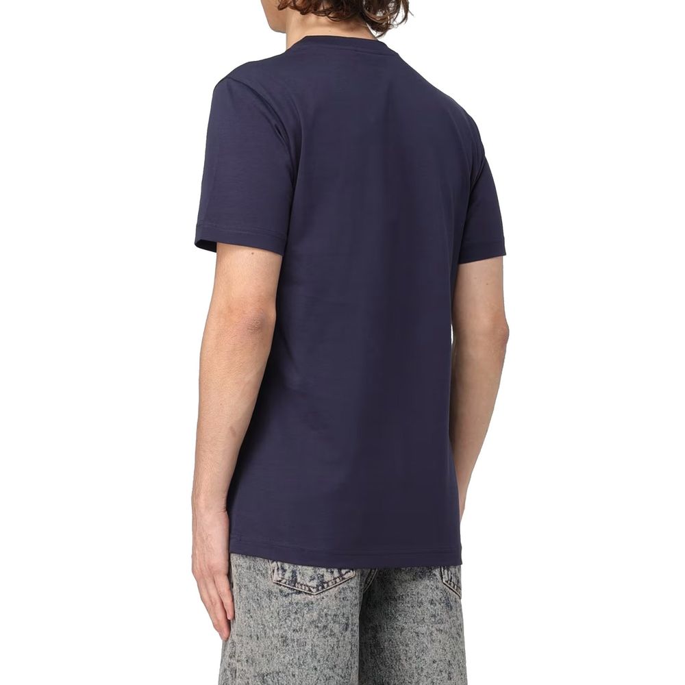 Black Cotton T-Shirt - ventzia