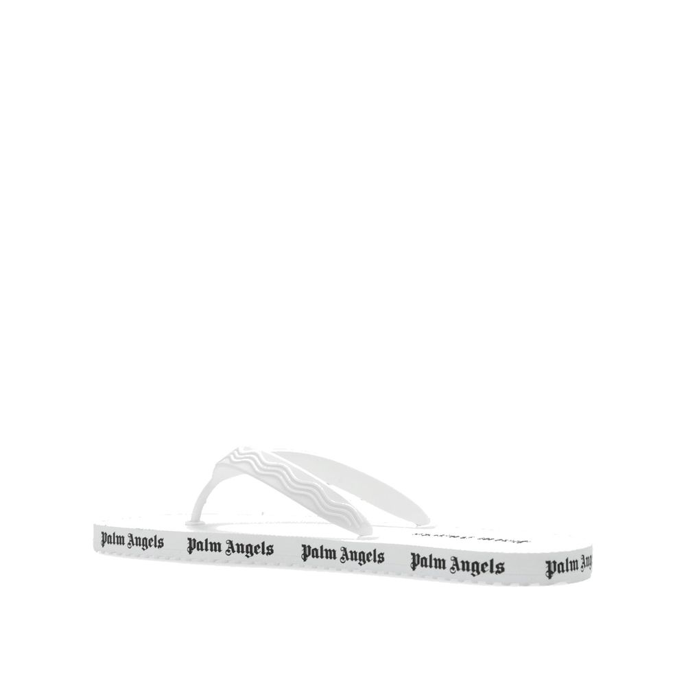 White Rubber Slides - ventzia