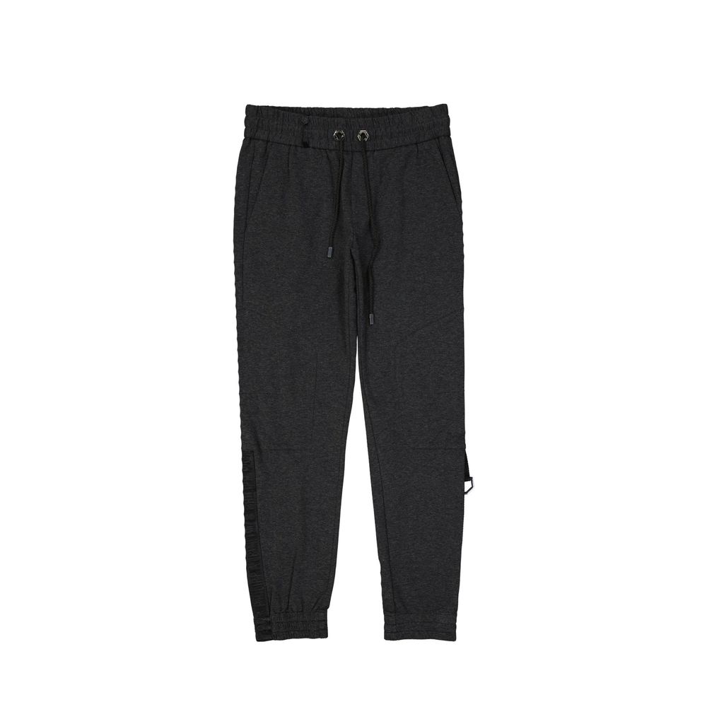 Gray Cotton Joggers (Workout Pants) - ventzia