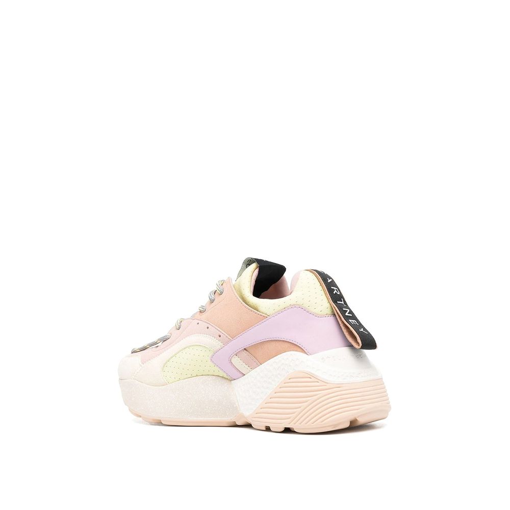Multicolor Vegan Leather Chunky Sneakers - ventzia