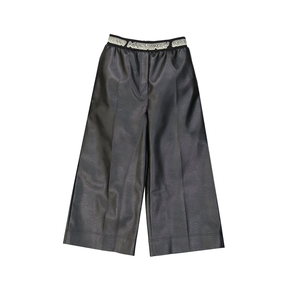 Black Leather Pants - ventzia