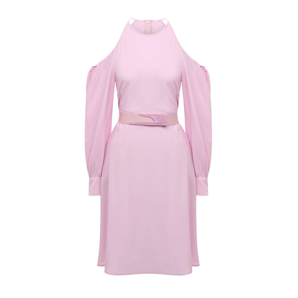 Multicolor Viscose Casual Dress - ventzia