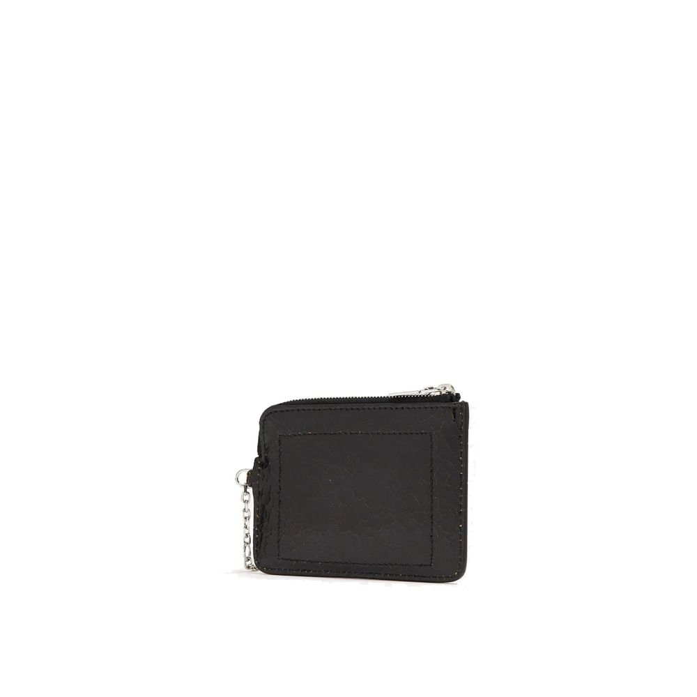Black Calfskin Clutch Bag - ventzia