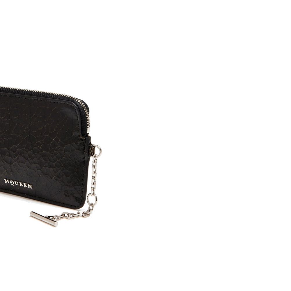 Black Calfskin Clutch Bag - ventzia