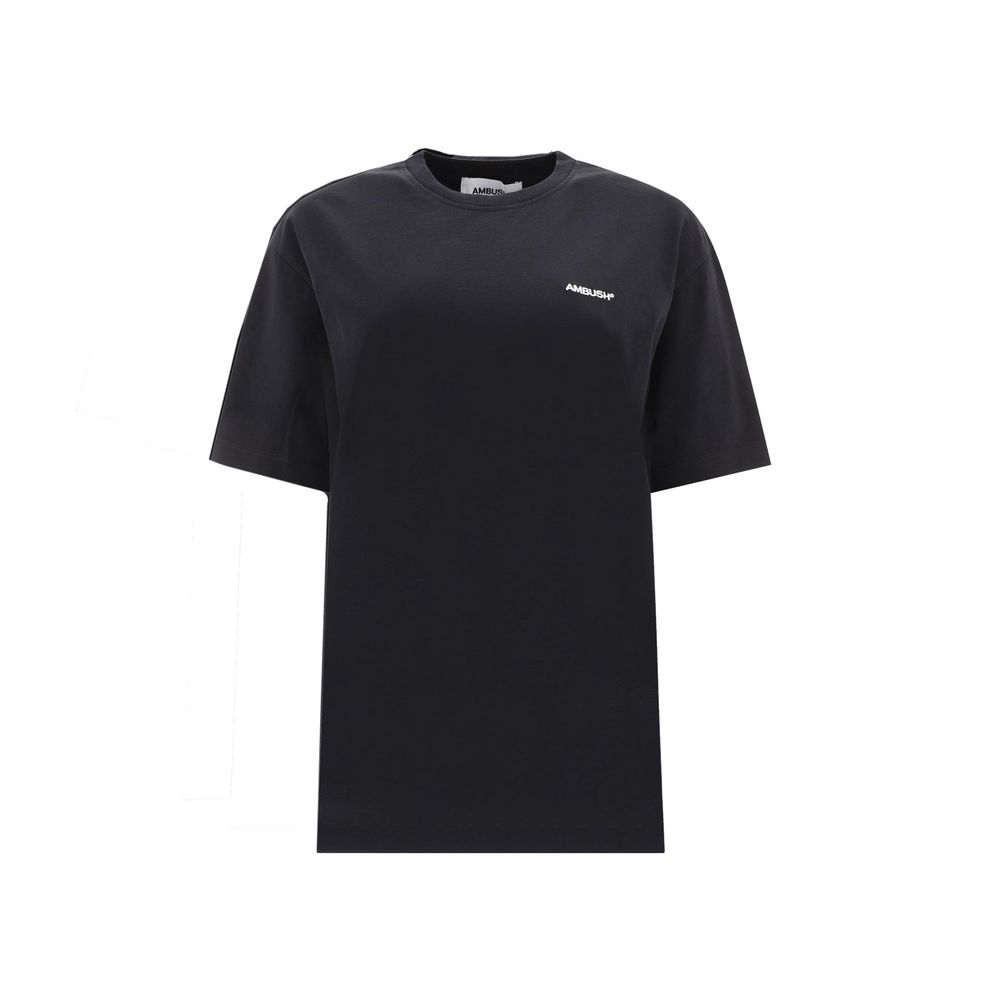 Black Cotton T-Shirt - ventzia