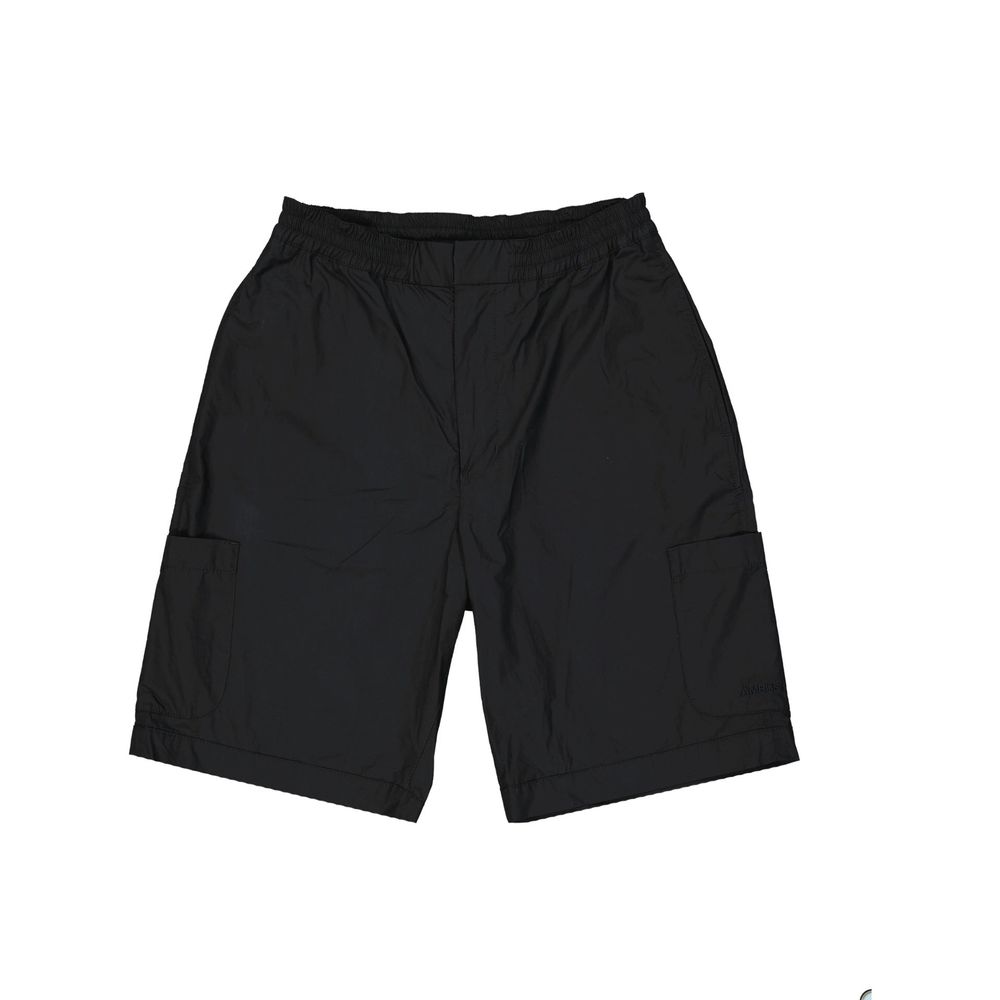Black Cotton Shorts - ventzia