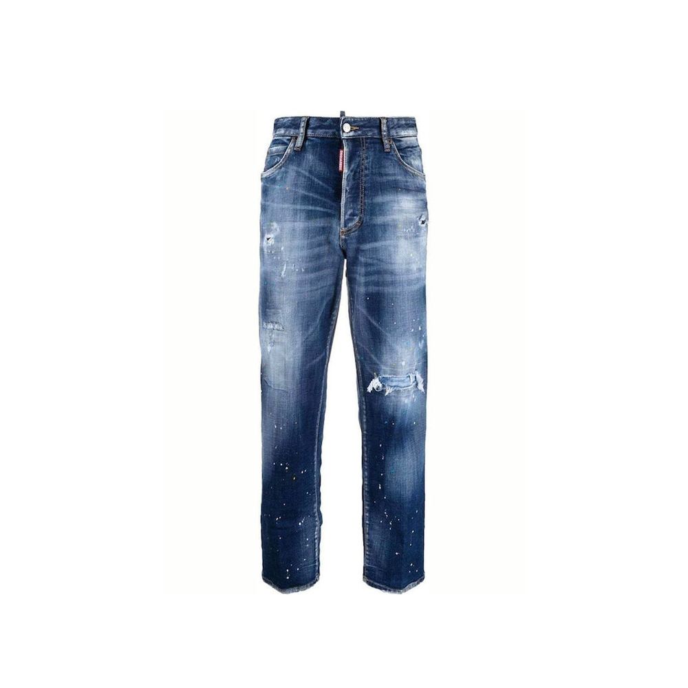 Blue Cotton Jeans Denim - ventzia