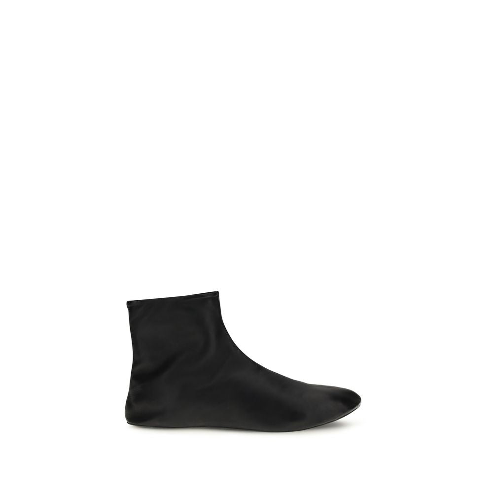 Black Lamb Ovis Aries Aries Ankle Boots - ventzia