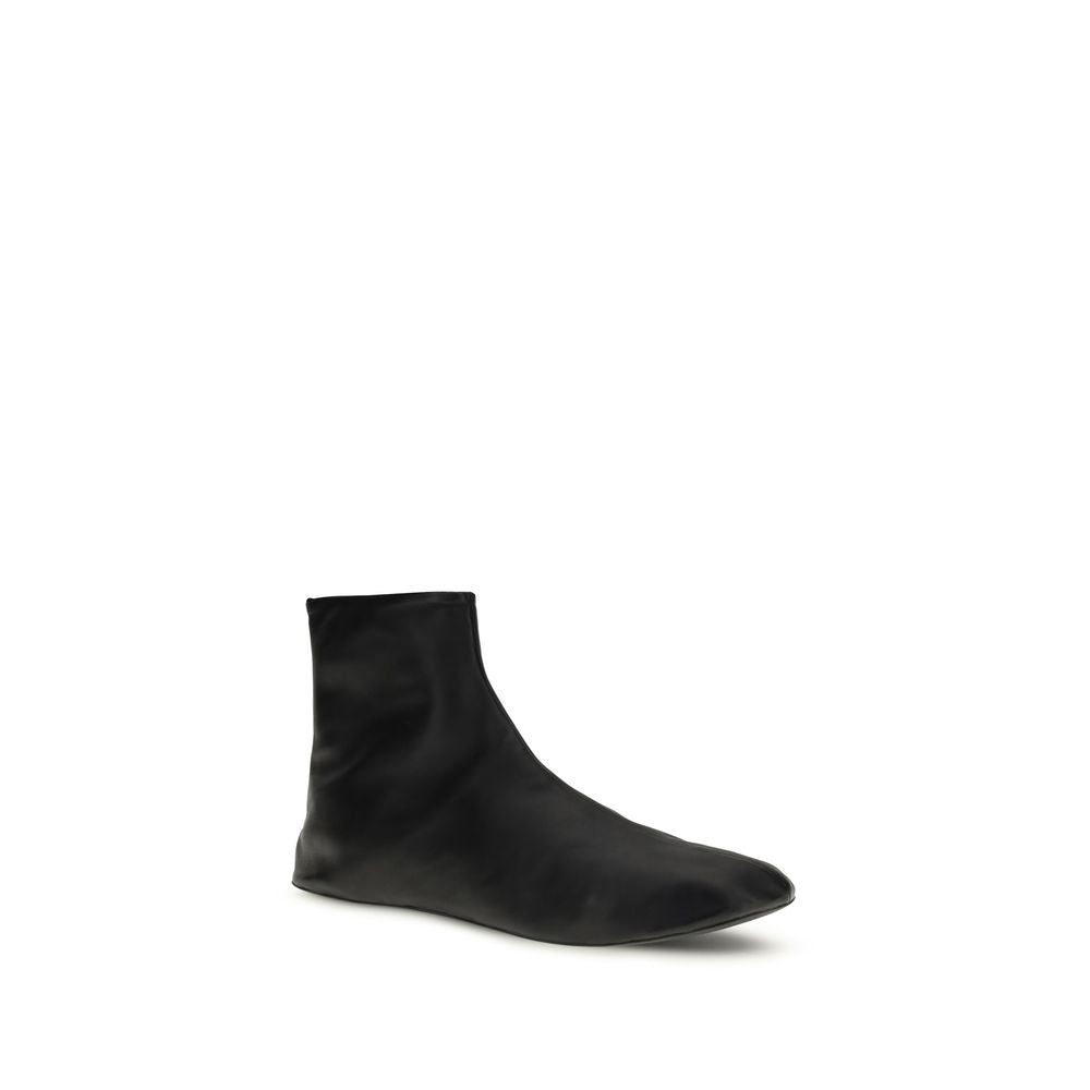 Black Lamb Ovis Aries Aries Ankle Boots - ventzia