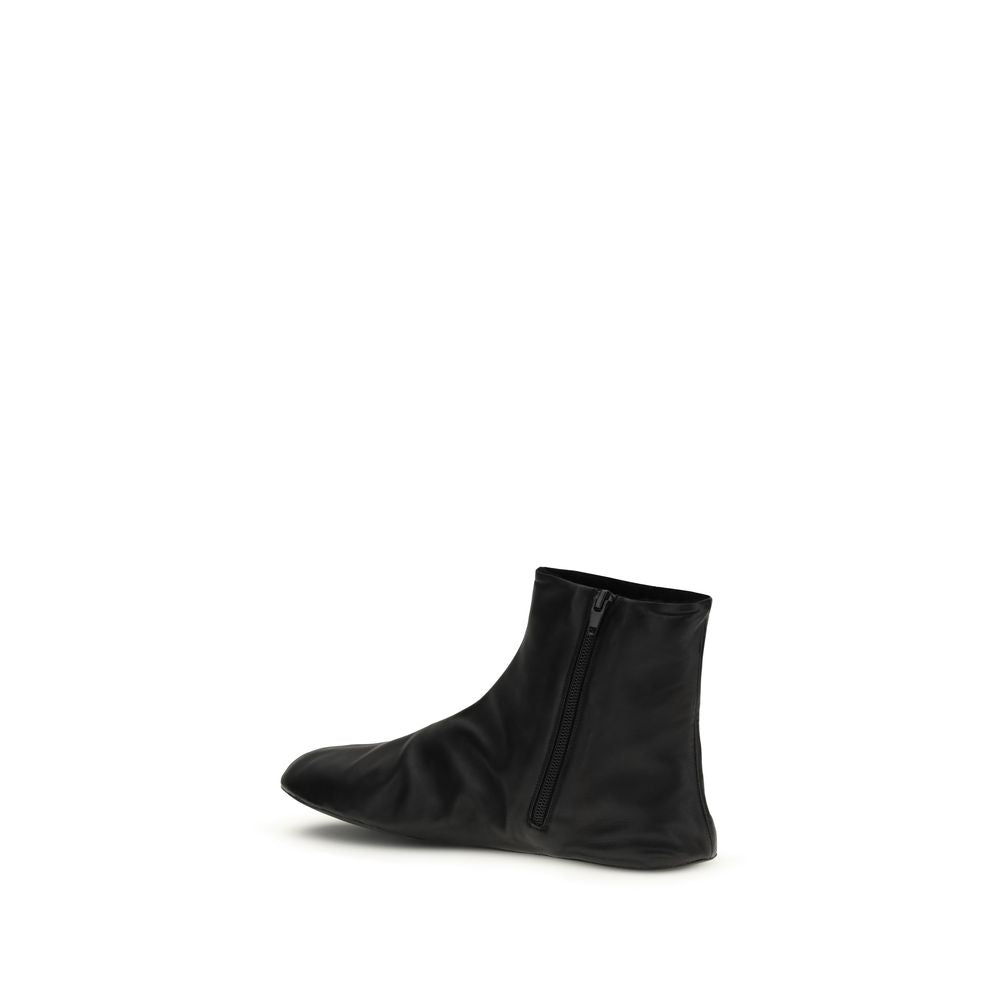Black Lamb Ovis Aries Aries Ankle Boots - ventzia