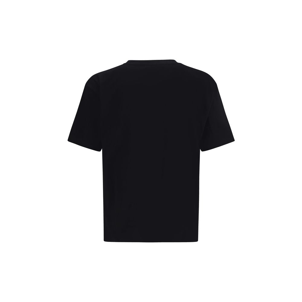 Black Cotton T-Shirt - ventzia
