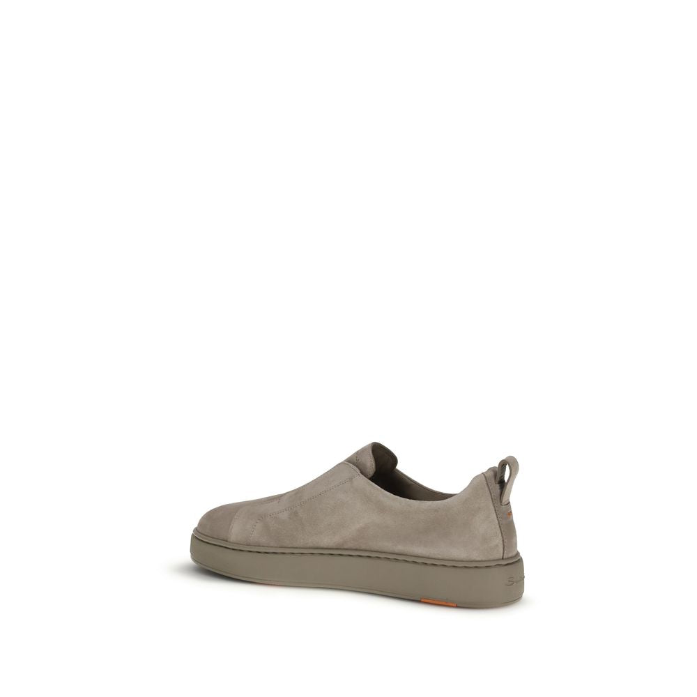 Beige Calf Leather Bos Taurus Sneakers - ventzia