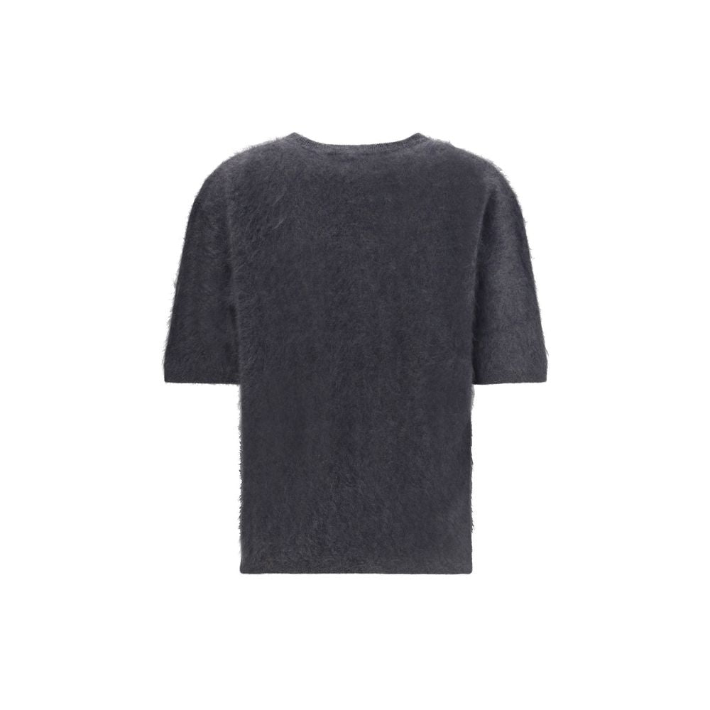 Gray Cashmere Sweater - ventzia