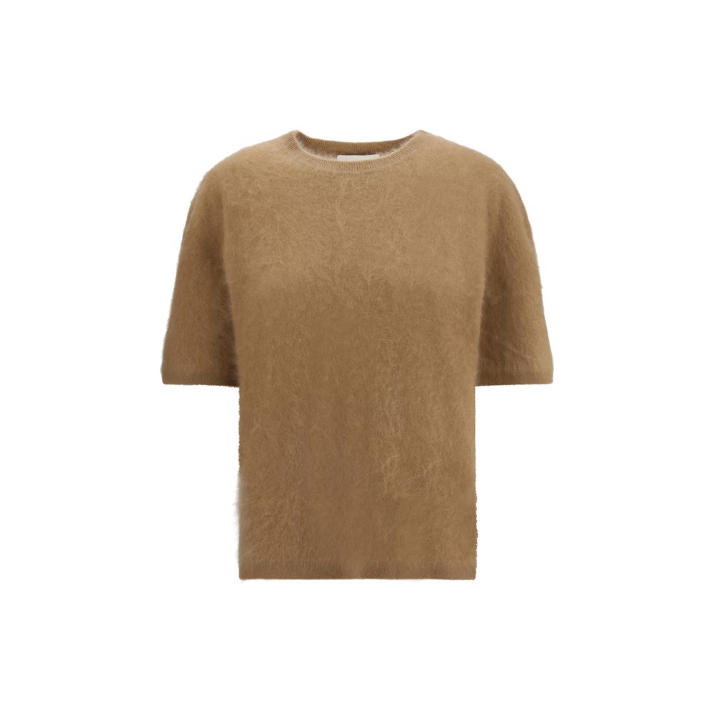 Brown Cashmere Sweater - ventzia