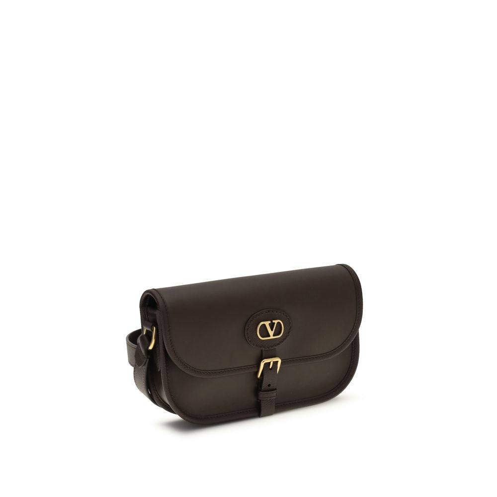 Brown Calf Leather Bos Taurus Shoulder Bag - ventzia