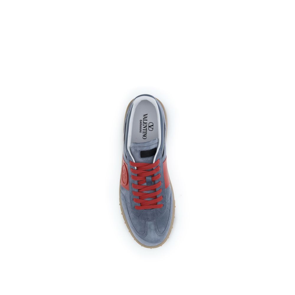 Multicolor Calf Leather Bos Taurus Low Top Sneakers - ventzia