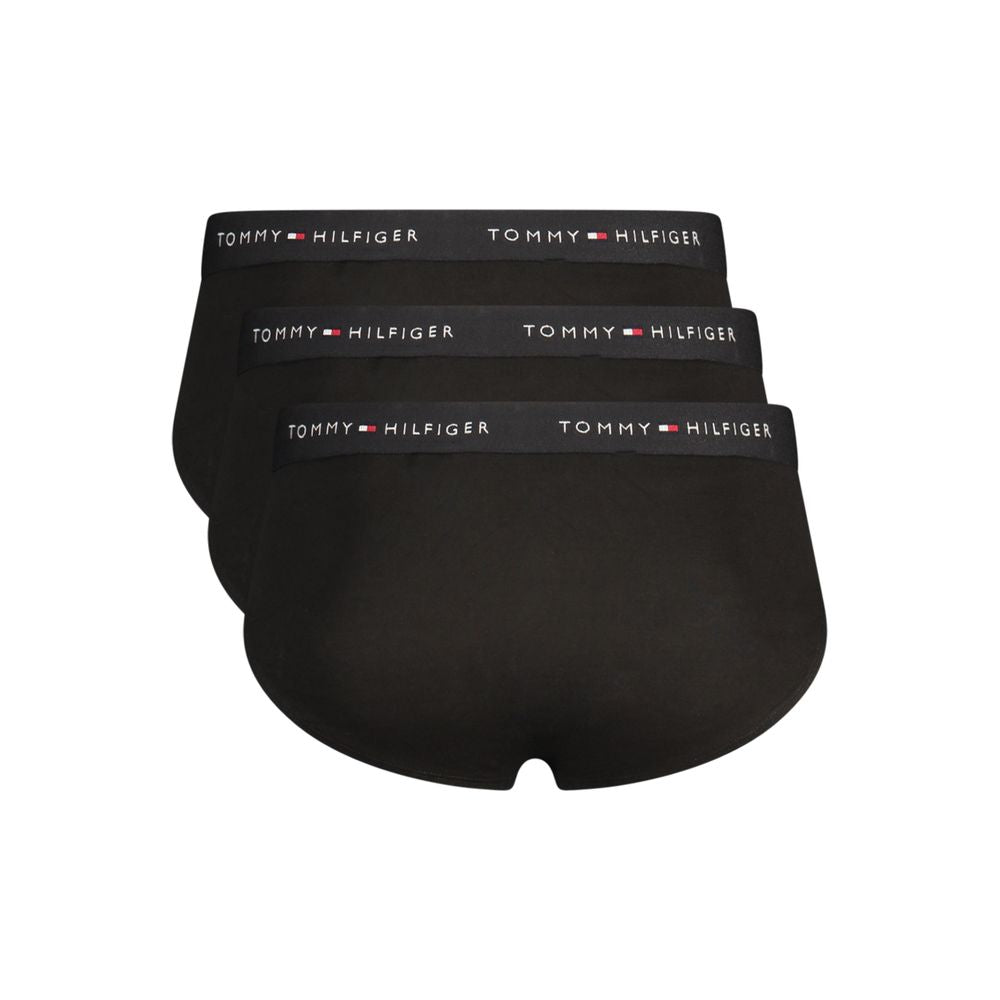 Black Cotton Men's Briefs - ventzia
