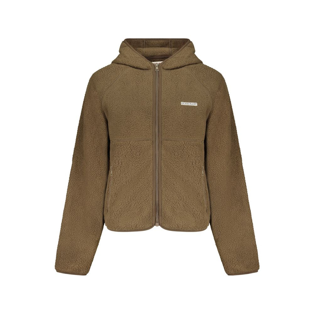 Marrone Polyester Women Sweatshirt - ventzia