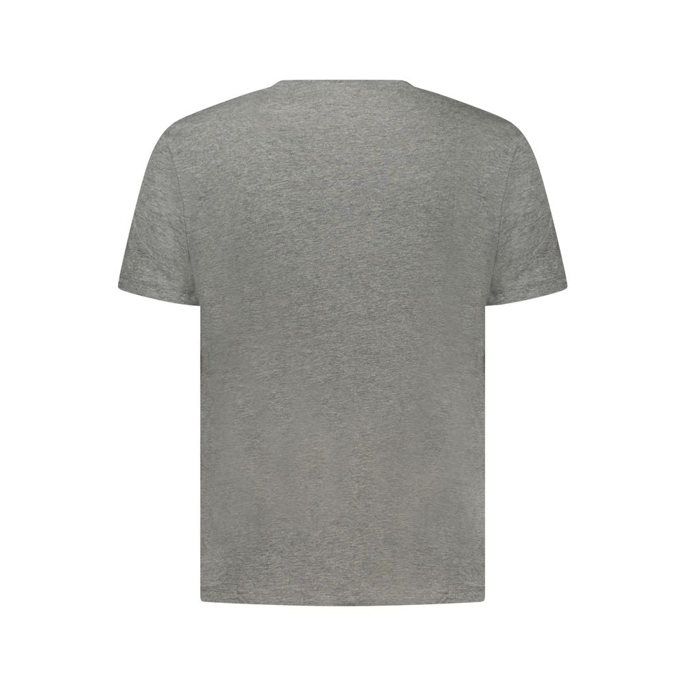 Grigio Cotton Men T-Shirt - ventzia