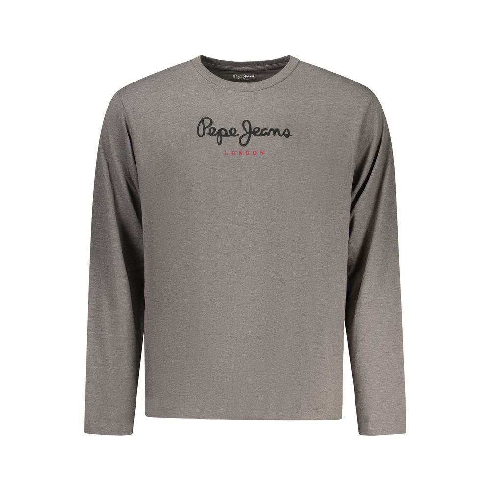 Grigio Cotton Men T-Shirt - ventzia