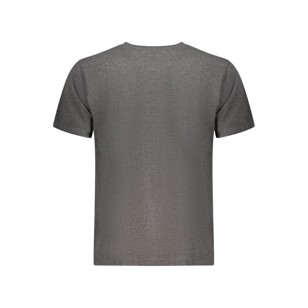 Grigio Cotton Men T-Shirt - ventzia