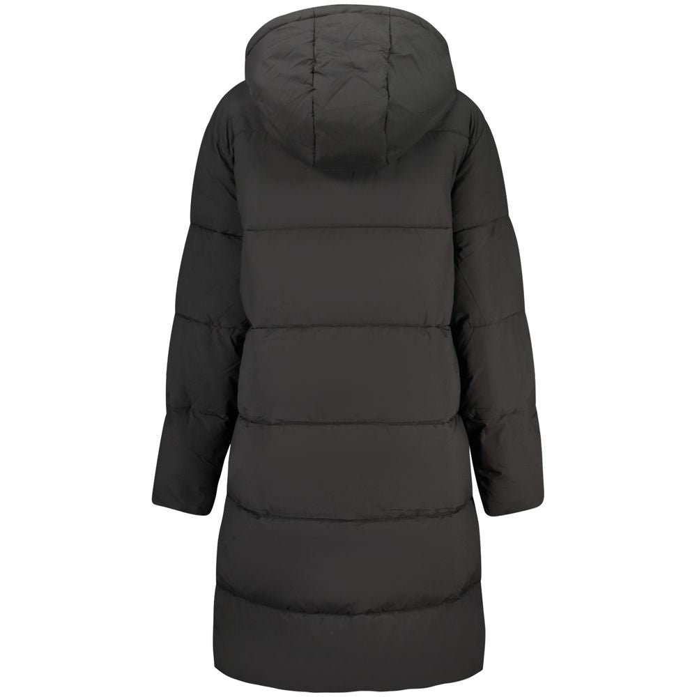Black Polyester Women's Jacket - ventzia